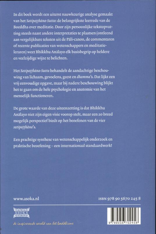 Satipatthana achterkant