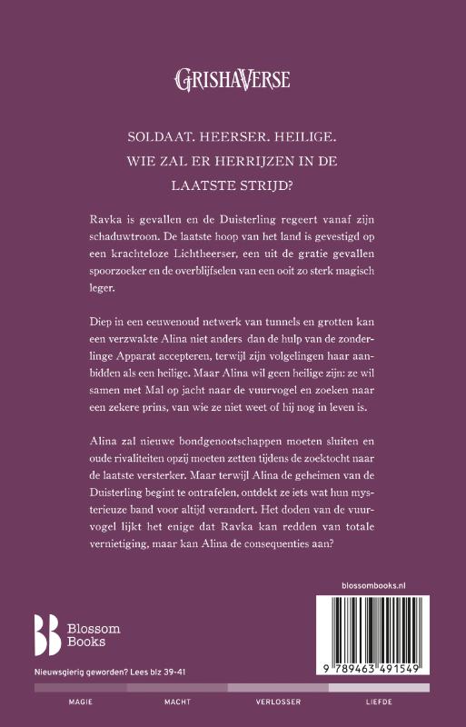 Val en verlossing / De Grisha / 3 achterkant