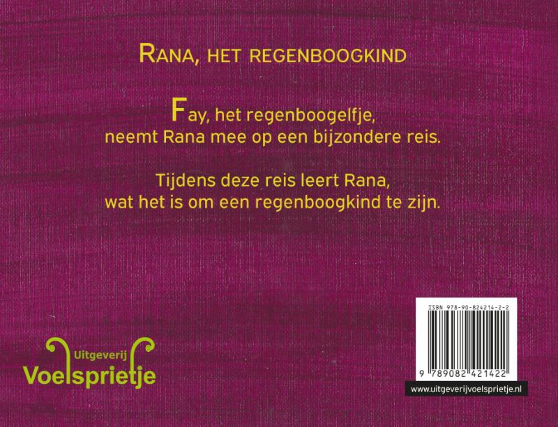 Rana, het regenboogkind achterkant