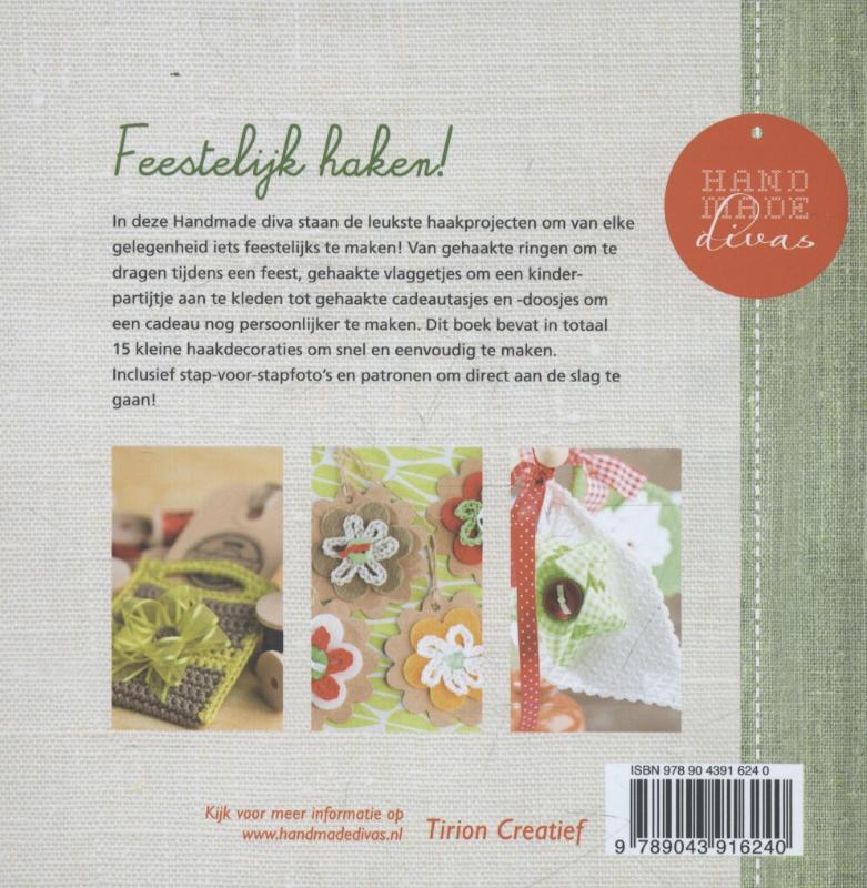 Feestelijk haken (Handmade Divas) achterkant