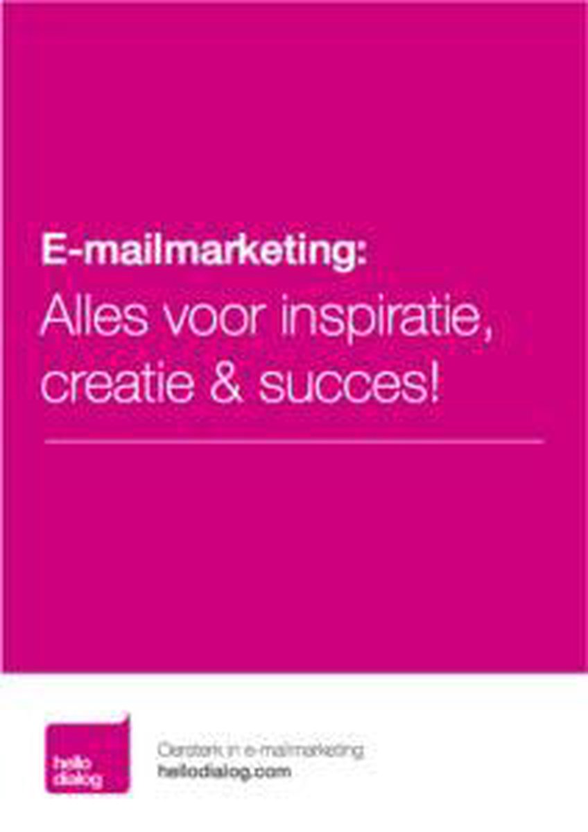 E-mailmarketing: Alles voor inspiratie, creatie & succes!