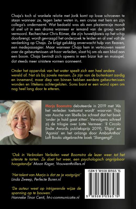 Verbroken verleden / Chaja / 1 achterkant