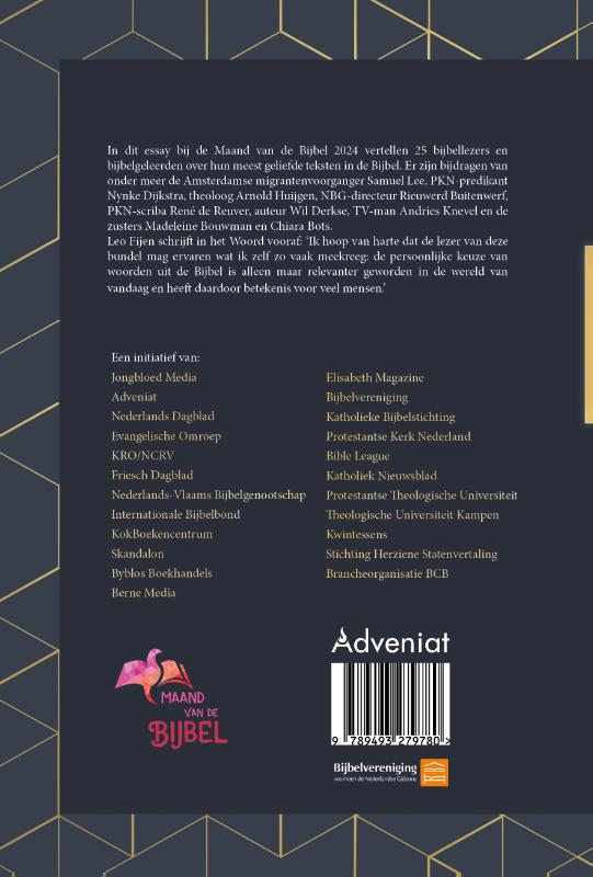 Bijbel top 3 / Maand van de Bijbel / 2024 achterkant