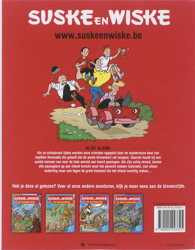Het mini-mierennest / Suske en Wiske / 075 achterkant