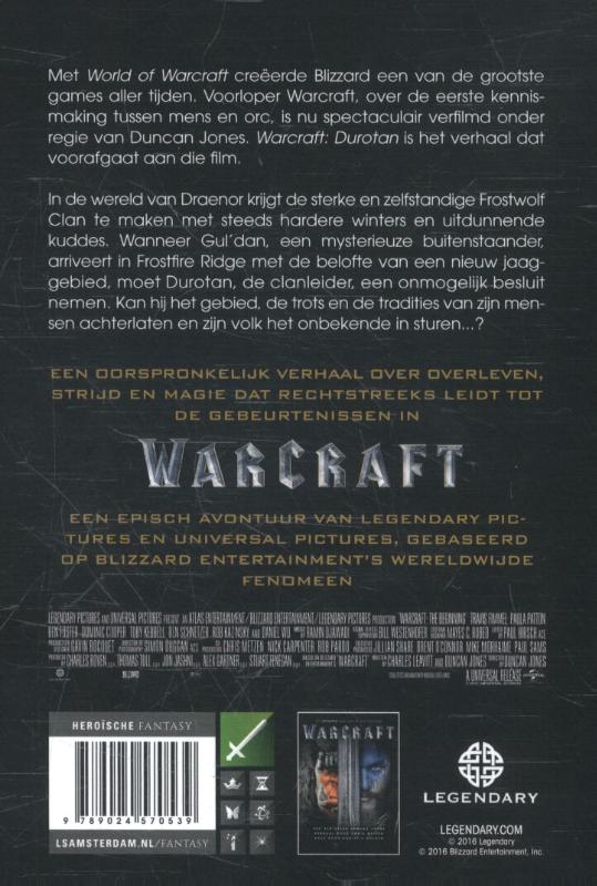 Warcraft achterkant