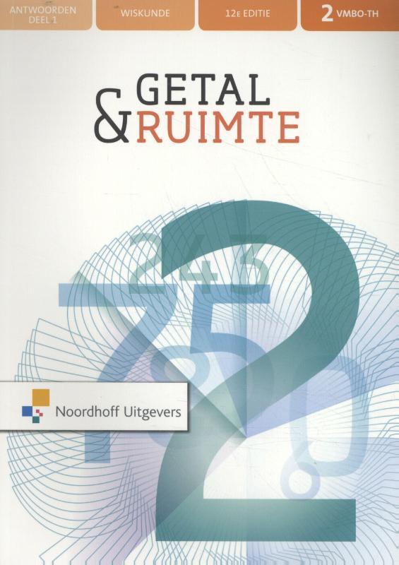 Getal & Ruimte deel 1 vmbo-t/havo antwoordenboek