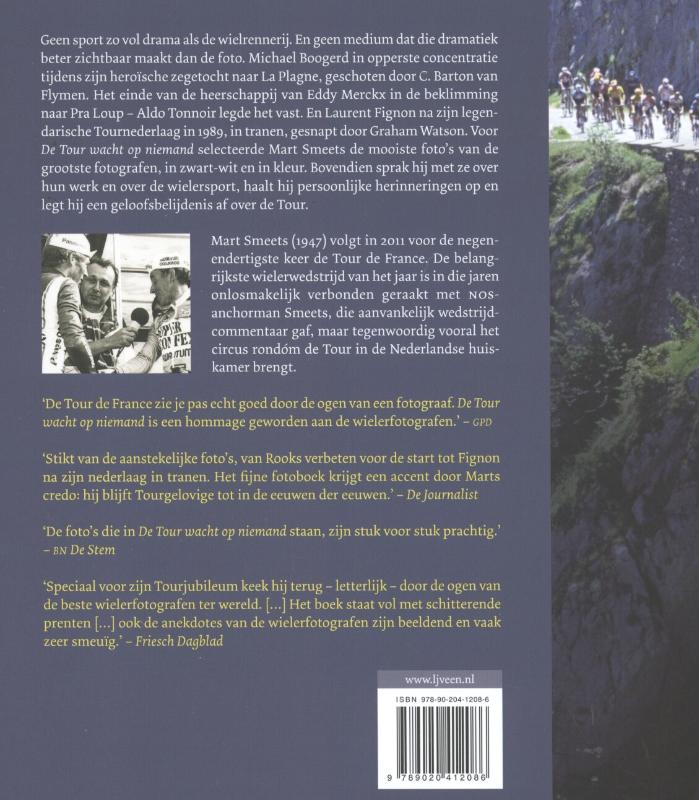 De Tour Wacht Op Niemand achterkant