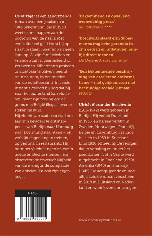 De reiziger achterkant