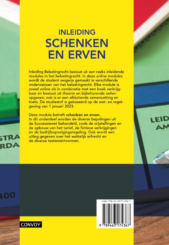 Inleiding Schenken en erven / Inleiding Belastingrecht / 7 achterkant