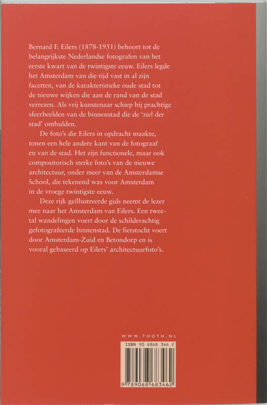 Bernard F. Eilers, fotograaf van Amsterdam achterkant