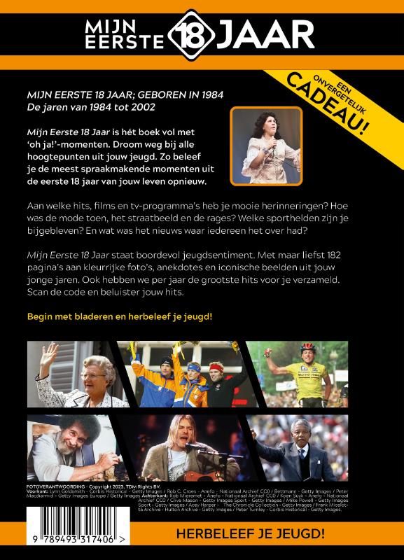 Geboren in 1984 / Mijn eerste 18 jaar achterkant