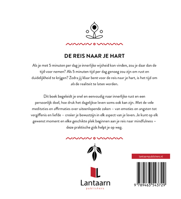 5 minuten meditatie - je dagelijkse dosis rust achterkant