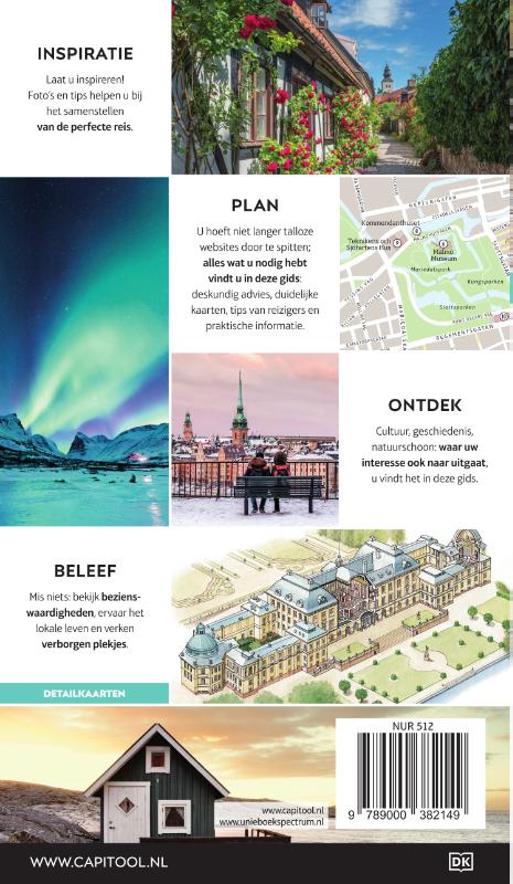 Zweden / Capitool reisgidsen achterkant