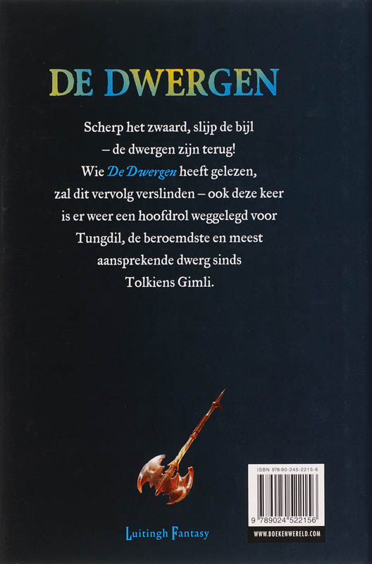 De dwergen / deel 2: De strijd van de dwergen achterkant