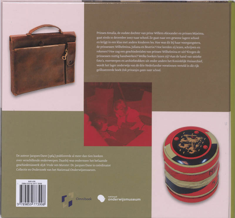 Ook Prinsesjes Gaan Naar School achterkant