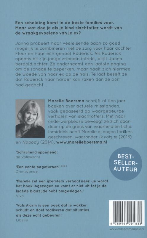 Vals Alarm achterkant