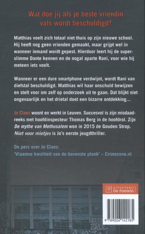 Niet voor mietjes / Niet voor mietjes / 1 achterkant