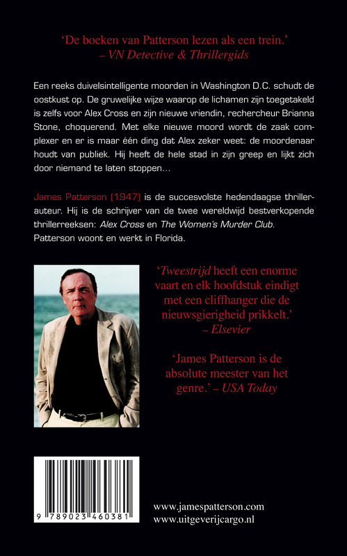 Tweestrijd / Alex Cross / 13 achterkant