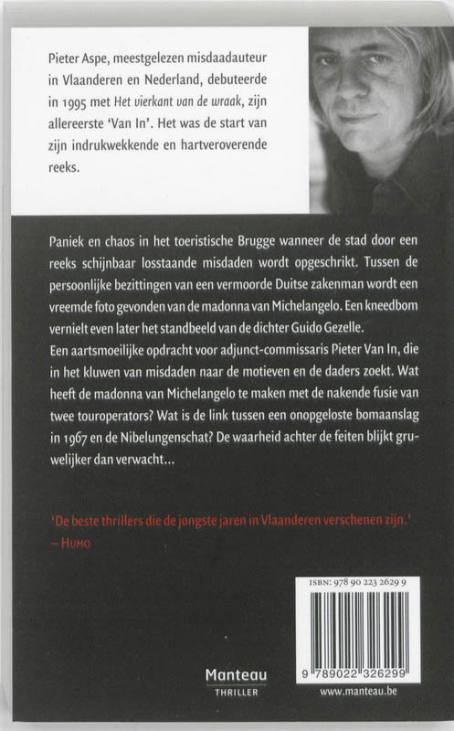 De Midasmoorden / Pieter Aspe achterkant