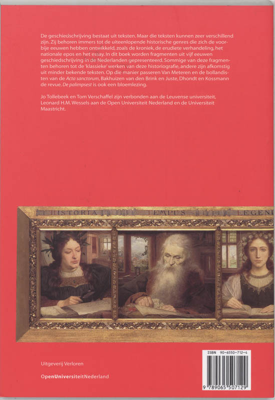 De palimpsest Fragmenten achterkant