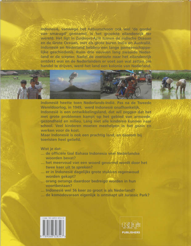 Op bezoek in Indonesie / Wereldreeks / Azie achterkant