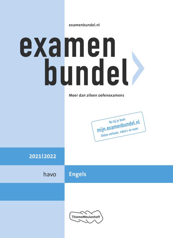 Examenbundel havo Engels 2021/2022