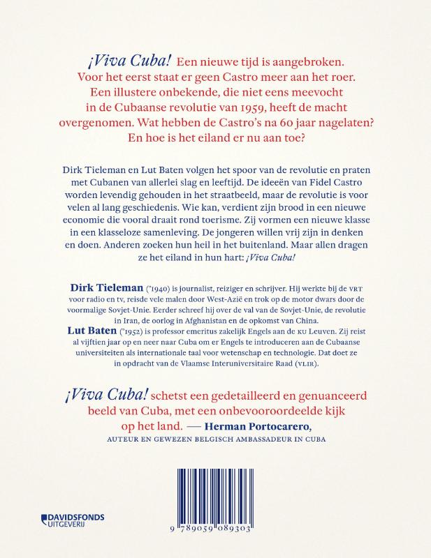¡Viva Cuba! achterkant