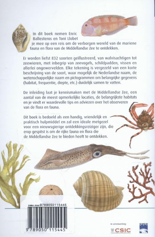 Natuurgids Middellandse Zee achterkant