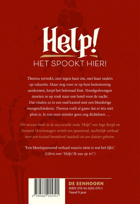 Help! Het spookt hier! achterkant