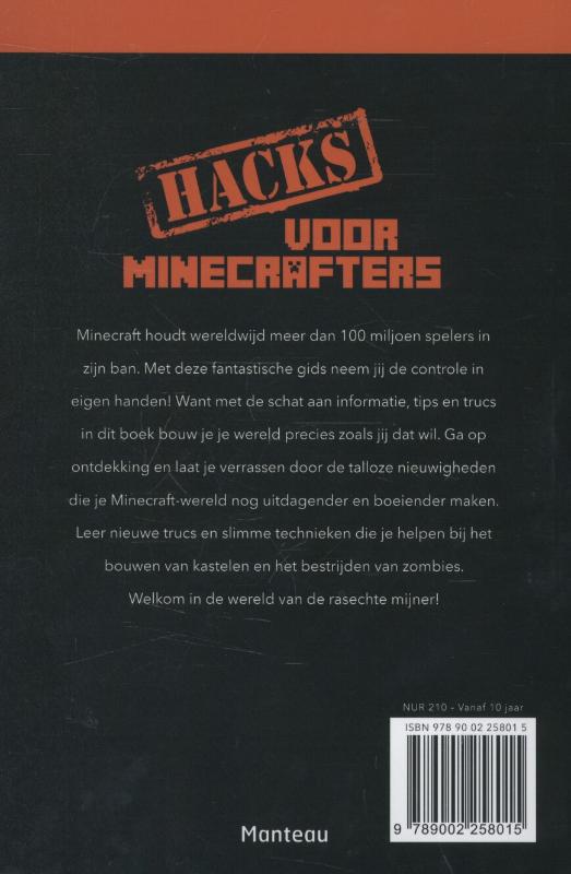 Hacks voor minecrafters / Minecraft achterkant