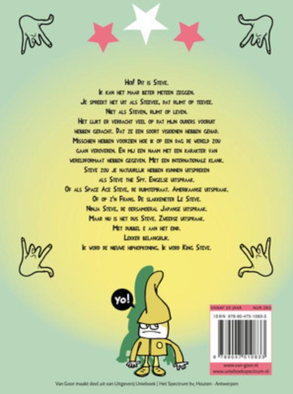 King Steves Shiny Hiphopbijbel achterkant