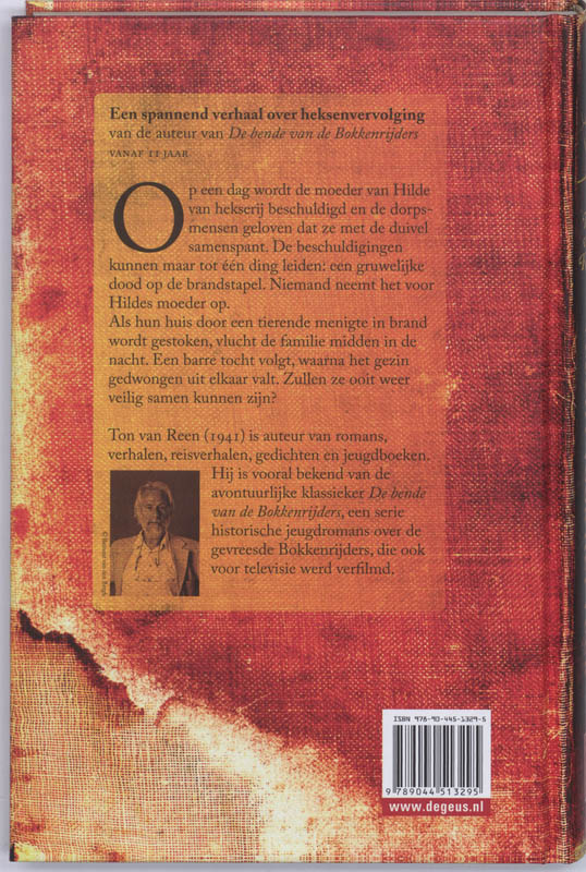 Vlucht voor het vuur achterkant