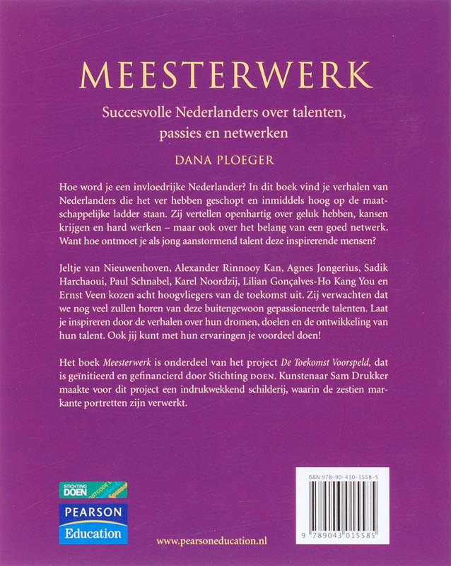 Meesterwerk achterkant