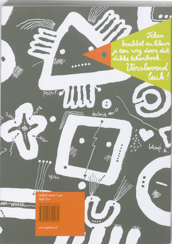 Het grote tekenboek 2 achterkant