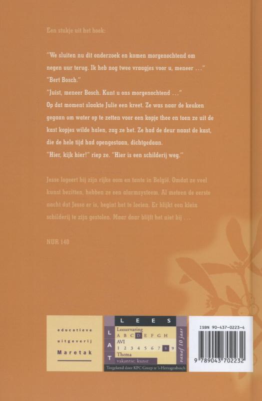 De man met het masker / De nieuwe Maretak achterkant