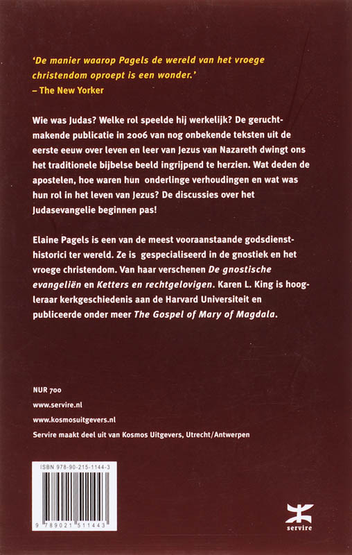 Judas Lezen achterkant