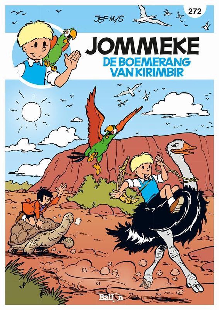 De boemerang van Kirimbir / Jommeke strip - nieuwe look / 272