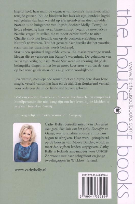 Eens in je leven achterkant