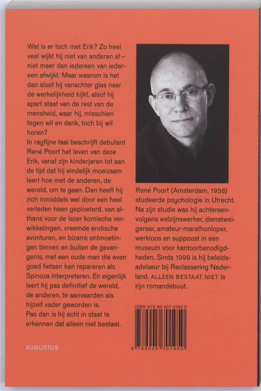 Alleen Bestaat Niet achterkant