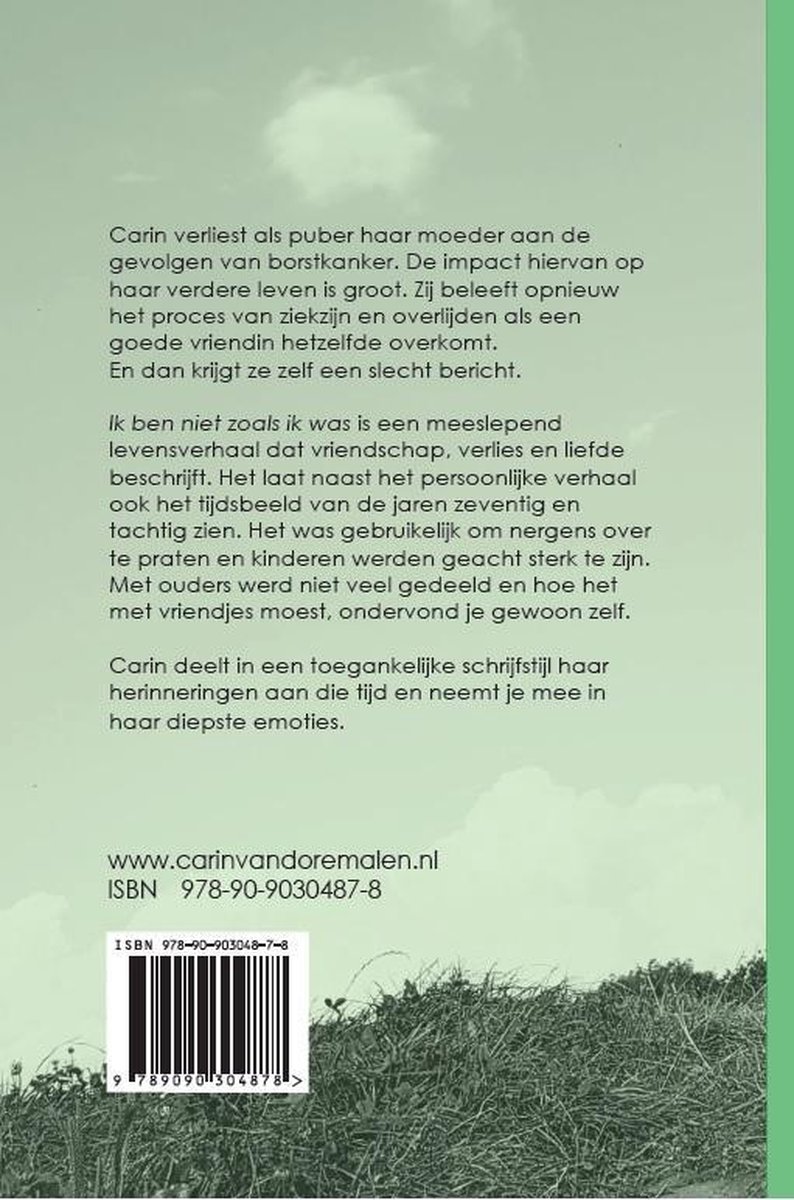 Ik ben niet zoals ik was