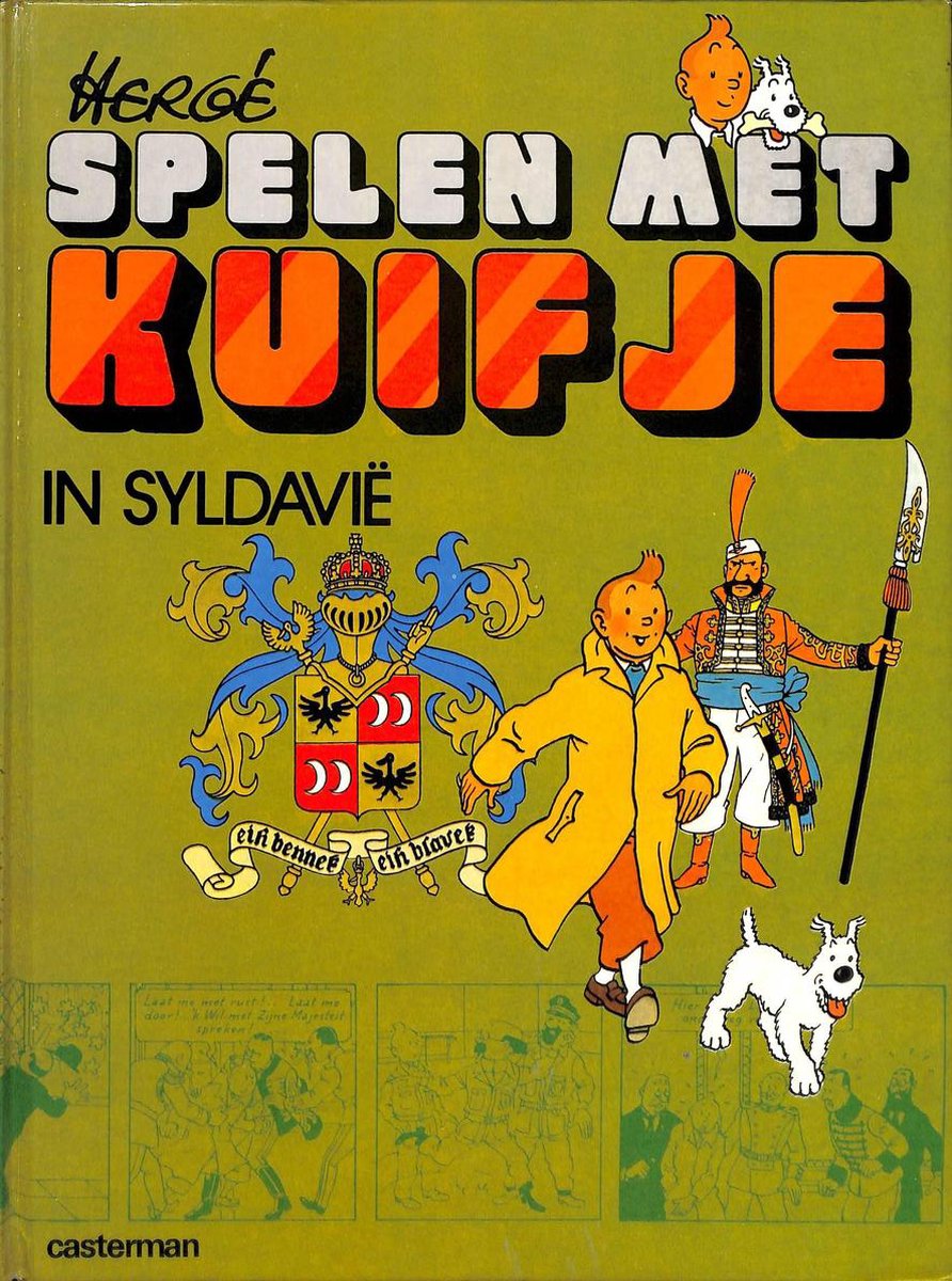 Spelen met kuifje in syldavia