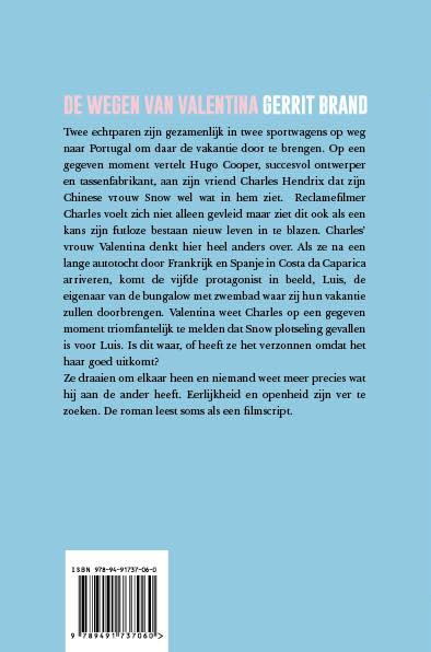 De wegen van Valentina achterkant