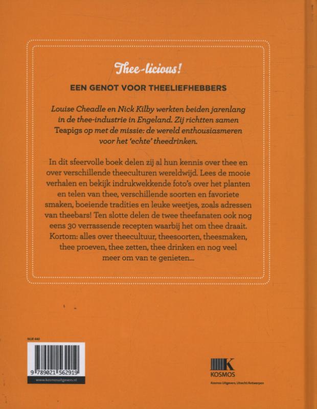 Passie voor thee achterkant