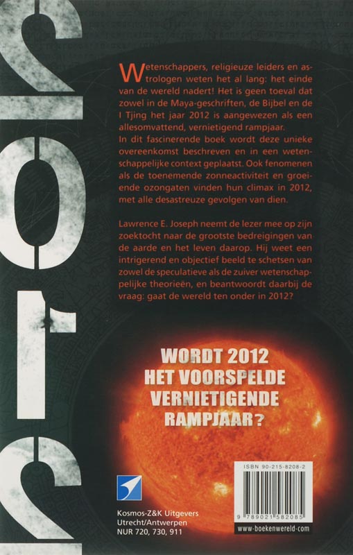 Apocalyps 2012 achterkant