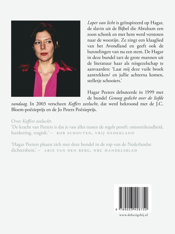 Loper van licht achterkant