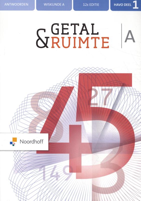 Getal & Ruimte havo A 1 antwoorden
