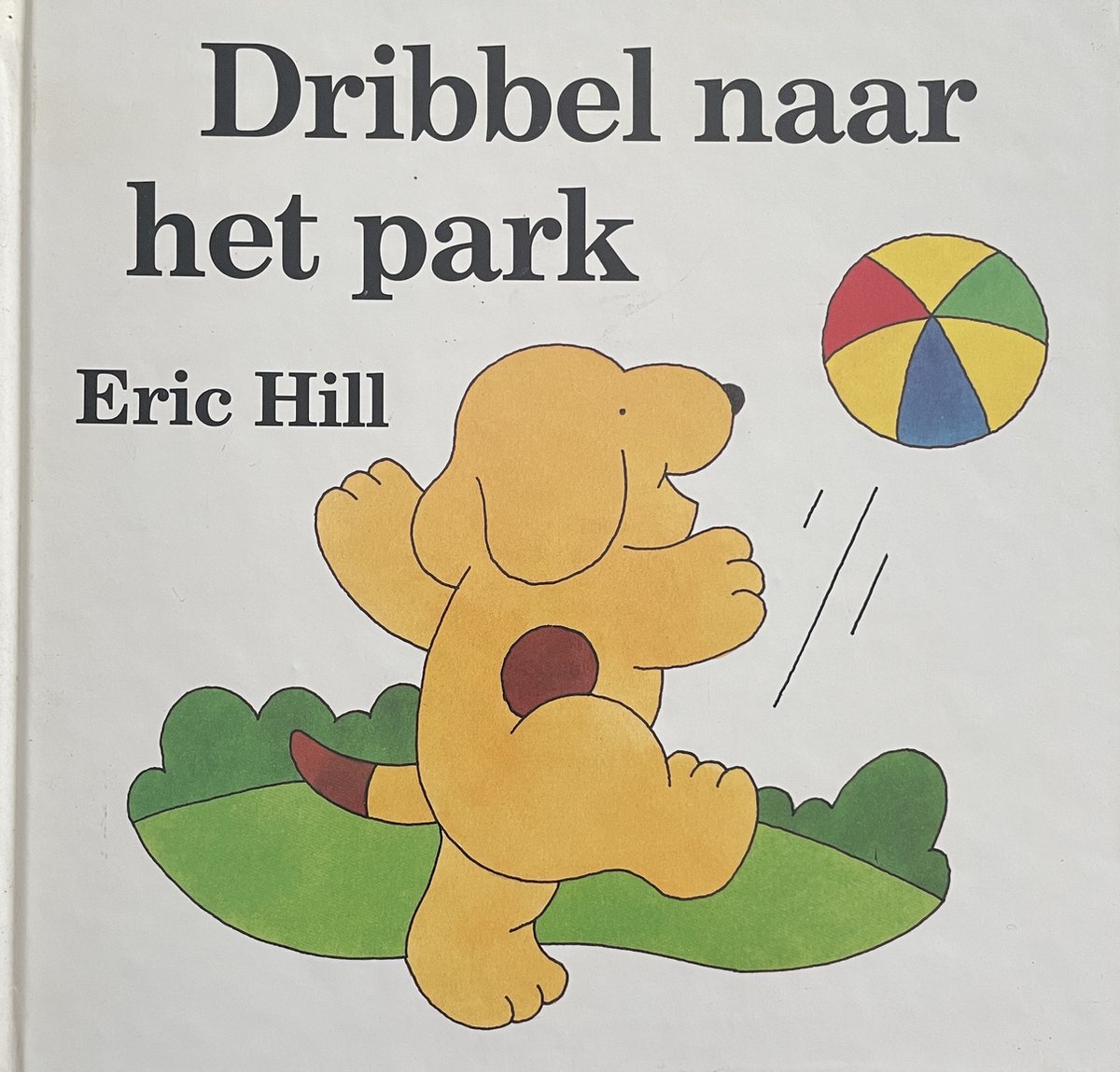 Dribbel naar het park
