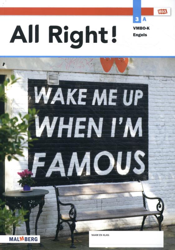 Max - All Right! vmbo-k Engels Leerwerkboek A