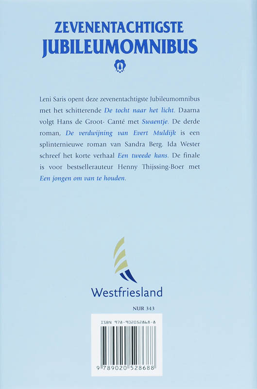 Zevenentachtigste Jubileumomnibus achterkant