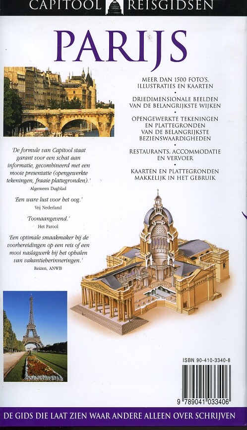 Parijs / Capitool achterkant